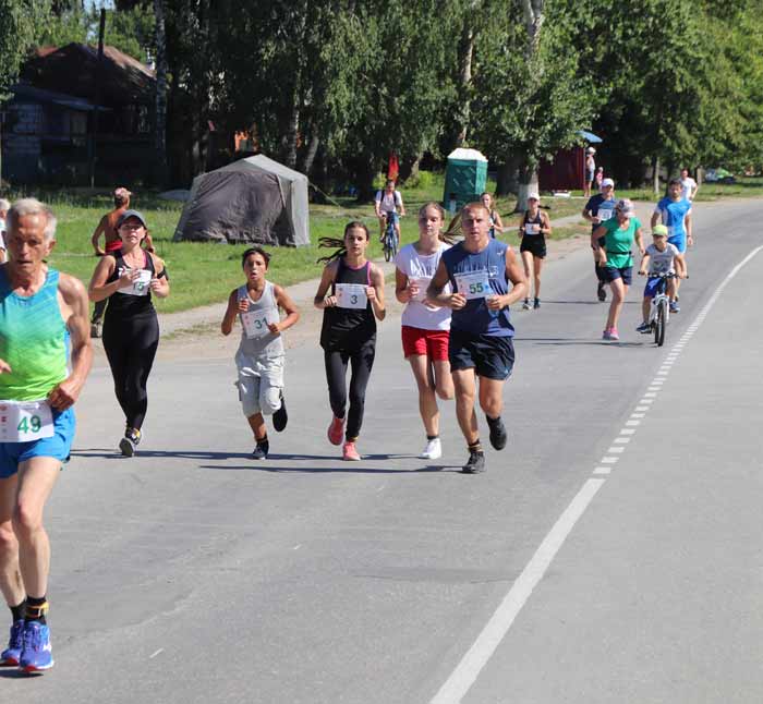 Легкоатлетический забег Слава Добрыне 2018 в Шилово, Рязанской области